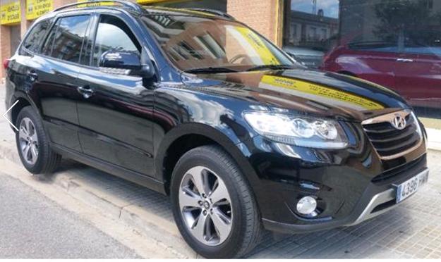 Left hand drive HYUNDAI SANTA FE 2.2 CRDI 7 SEATS SPANISH REG